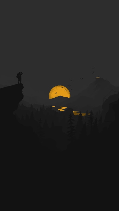 Video Game Firewatch, 1440x2560