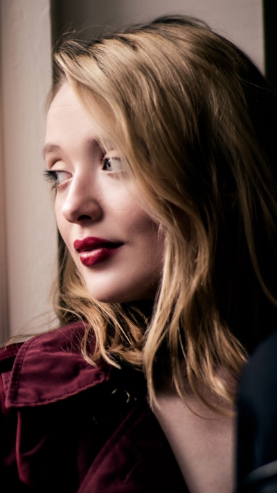 Women Model, Face, Lipstick, Blonde, 1440x2560