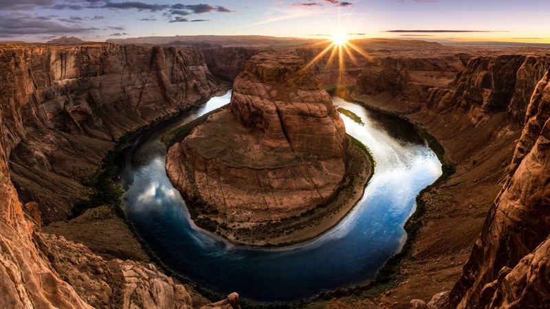 Horseshoe Bend, Arizona, USA, 4K