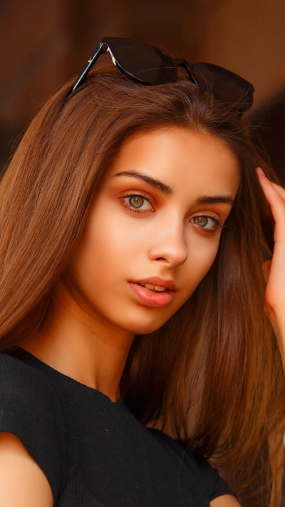 Women Model, Brunette, Sunglasses, 1440x2560