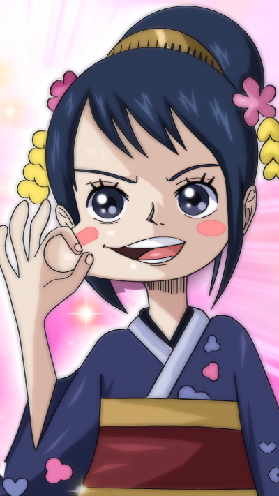 Anime One Piece, O-Tama (One Piece), 1440x2560