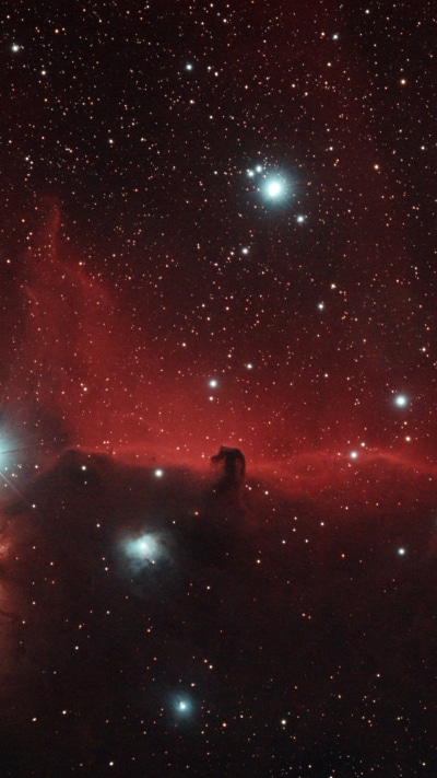 Sci Fi Nebula, Space, Flame Nebula, 1440x2560