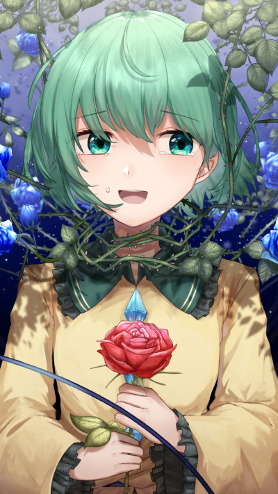 Anime Touhou, Koishi Komeiji, 1440x2560