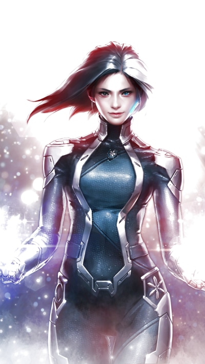 Video Game Marvel: Future Fight, Luna Snow, 1440x2560