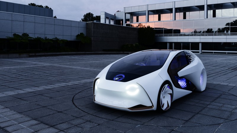 Toyota Concept-i, electric car, 4K