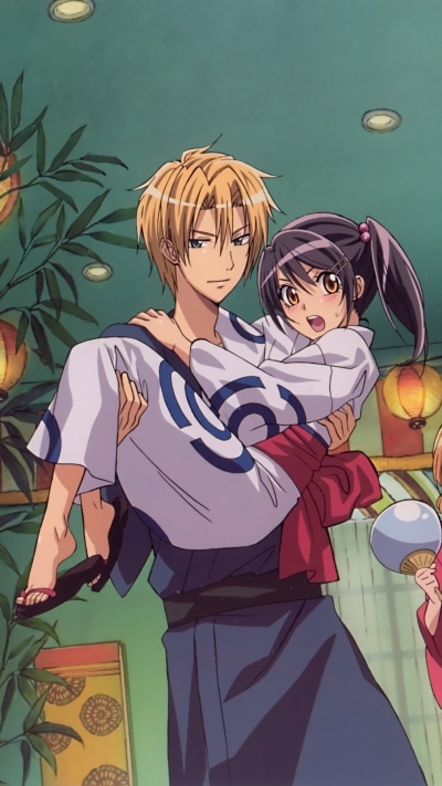 Anime Maid Sama!, Takumi Usui, Misaki Ayuzawa, 1440x2560
