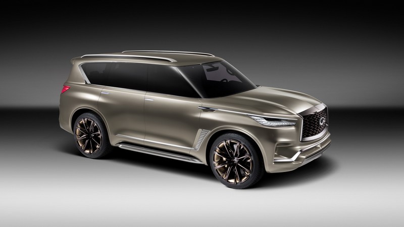 Infiniti QX80 Monograph, 2018 Cars, 4k