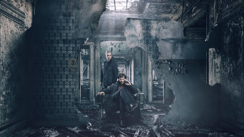 Sherlock Season 4, Benedict Cumberbatch, Martin Freeman, TV Series, 4K