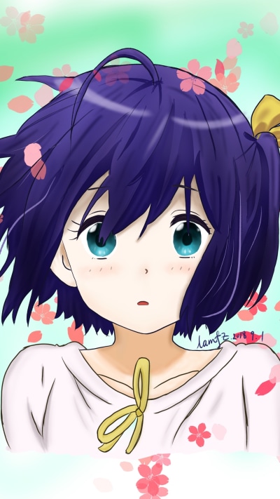 Anime Love, Chunibyo and Other Delusions, Rikka Takanashi, 1440x2560