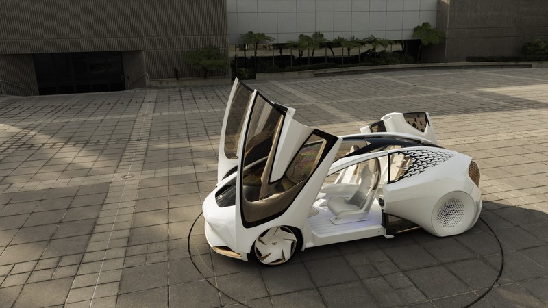 Toyota Concept-i, electric car, 4K