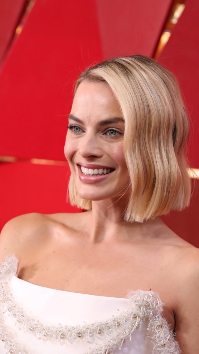 Celebrity Margot Robbie, Blue Eyes, Blonde, Australian, Actress, Smile, 1440x2560