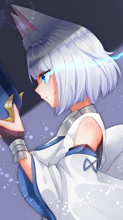 Anime Azur Lane, Kaga (Azur Lane), 1440x2560