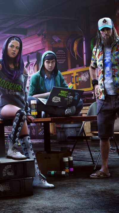 Video Game Watch Dogs 2, 1440x2560