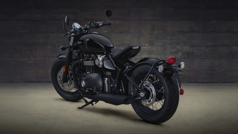 Triumph Bonneville Bobber, 2018 Bikes, 4K