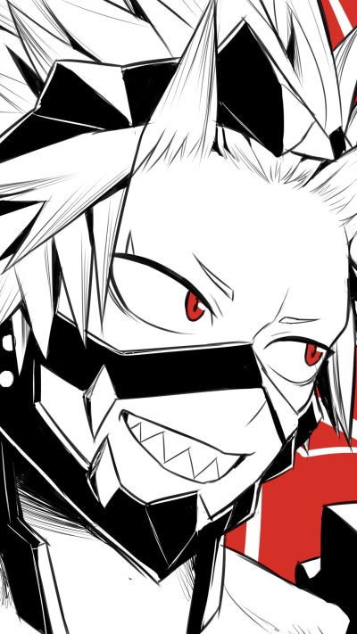 Anime My Hero Academia, Eijiro Kirishima, 1440x2560