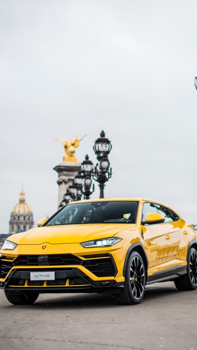 Vehicles Lamborghini Urus, Car, Yellow Car, Lamborghini, SUV, Vehicle, 1440x2560