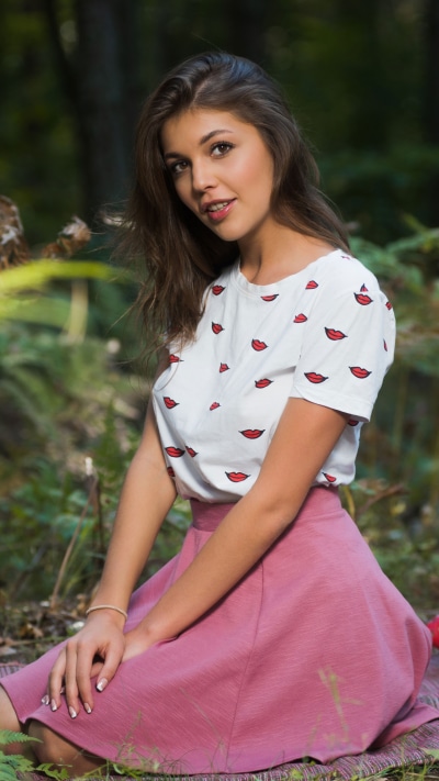 Women Model, Brown Eyes, Brunette, 1440x2560