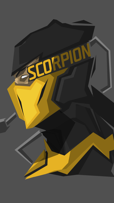 Video Game Mortal Kombat, Scorpion (Mortal Kombat), 1440x2560