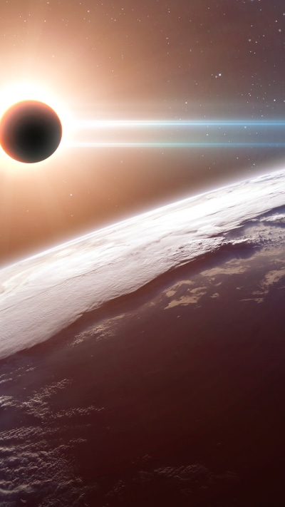 Sci Fi Planets, 1440x2560