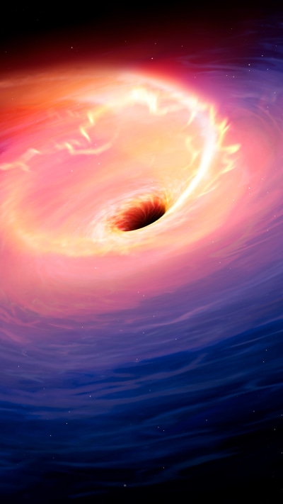 Sci Fi Black Hole, 1440x2560