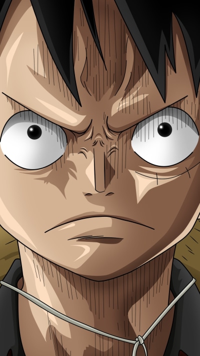 Anime One Piece, Monkey D. Luffy, 1440x2560