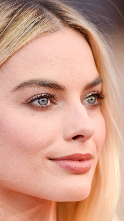 Celebrity Margot Robbie, Blonde, Australian, Close-up, Face, Actress, 1440x2560