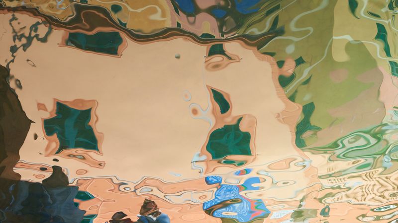 paint, stains, fluid art, spots, beige, 4k