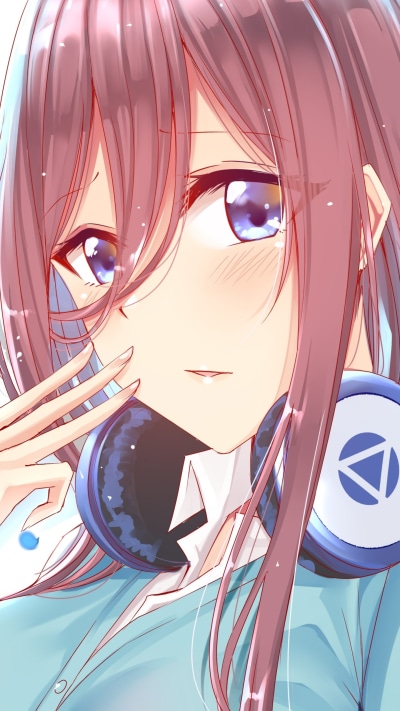 Anime The Quintessential Quintuplets, Miku Nakano, 1440x2560