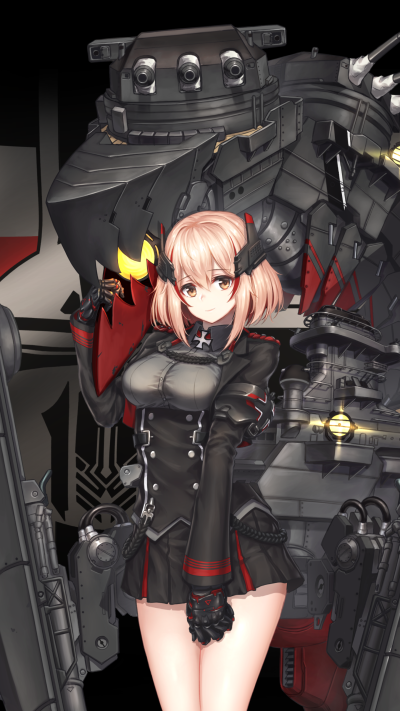 Anime Azur Lane, Roon (Azur Lane), 1440x2560