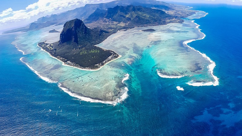 island, ocean, HD