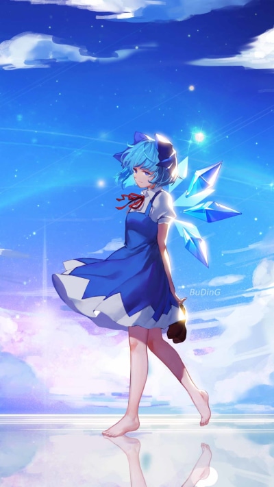 Anime Touhou, 1440x2560