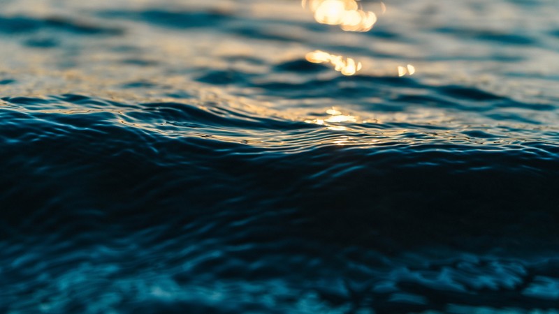 water, ocean, blue, 4K