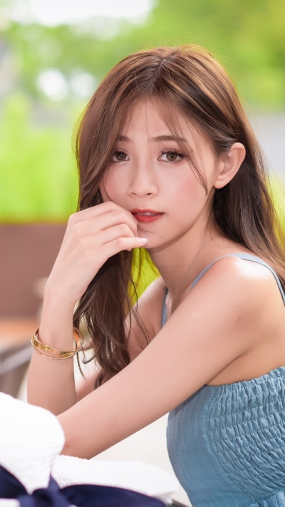 Women Model, Brunette, Stare, Asian, 1440x2560