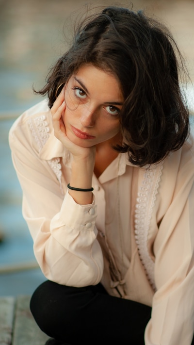 Women Model, Black Hair, Brunette, 1440x2560