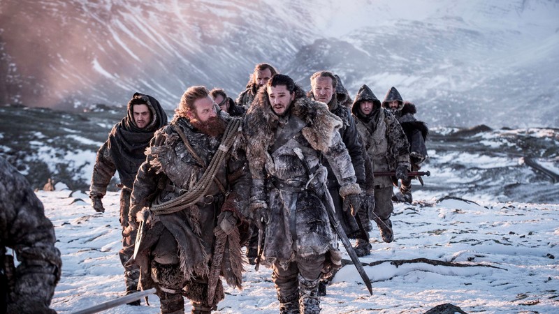 Game of Thrones Season 7, Jon Snow, Kit Harington, TV Series, 4K