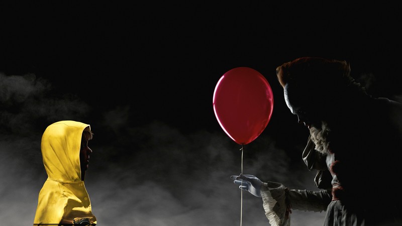 It, Bill Skarsgard, Scary Clown, 4k
