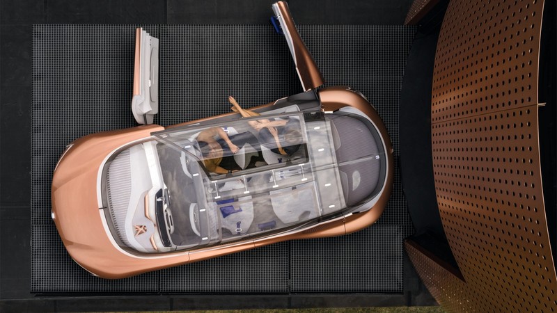 Renault Symbioz, electric car, interior, 4k