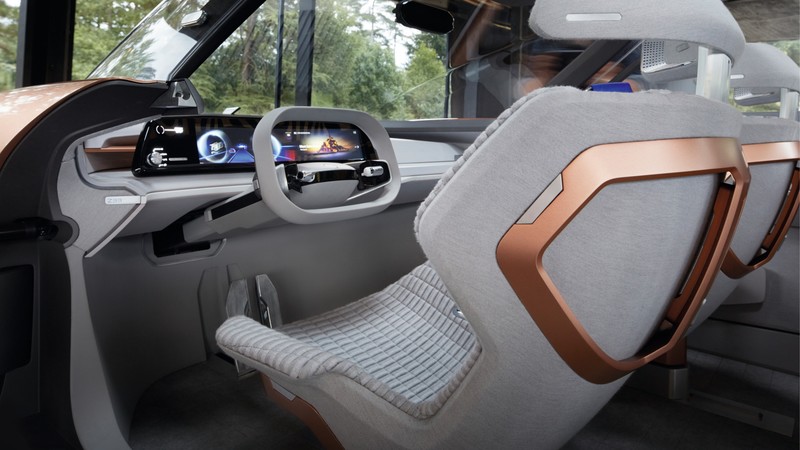 Renault Symbioz, electric car, interior, 4k