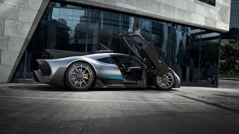 Mercedes-AMG Project One, hypercar, 4k