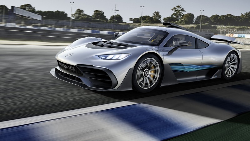 Mercedes-AMG Project One, hypercar, 4k