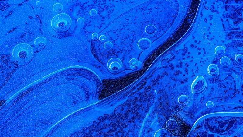 abstraction, circle, spots, bubble, 4k