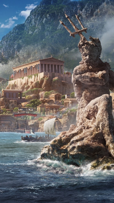 Video Game Assassins Creed Odyssey, 1440x2560