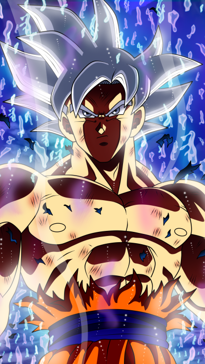 Anime Dragon Ball Super, Goku, Ultra Instinct (Dragon Ball), 1440x2560