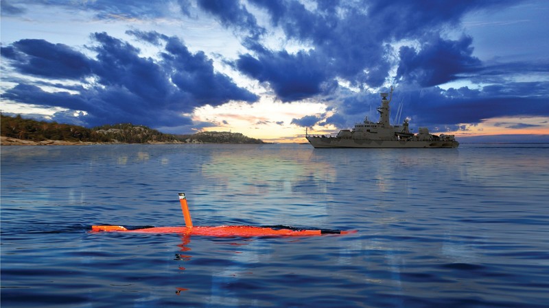 Saab AUV62-AT, drone, submarine, Unmanned Warrior 2016, Swedish Navy, Swedish Army