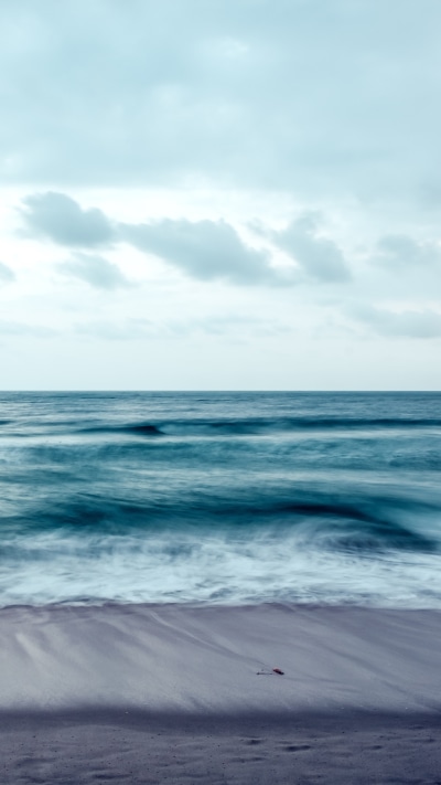 Earth Ocean, Horizon, Nature, 1440x2560