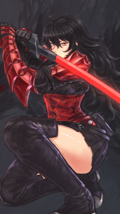 Anime RWBY, 1440x2560