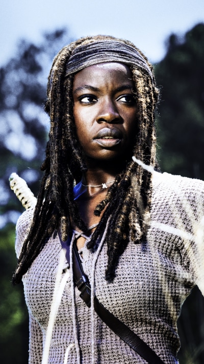TV Show The Walking Dead, Danai Gurira, Michonne (The Walking Dead), 1440x2560