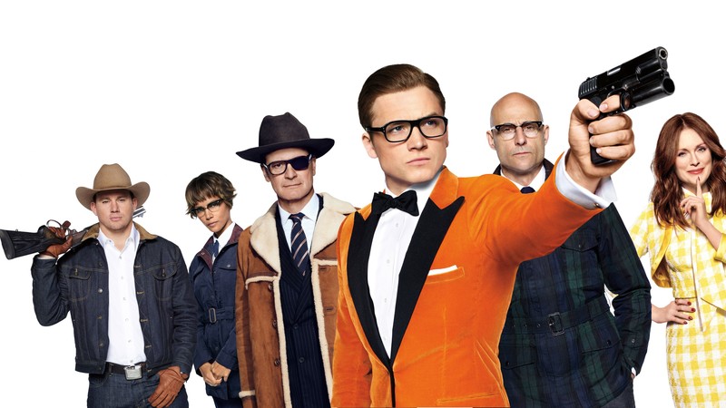 Kingsman: The Golden Circle, Colin Firth, Taron Egerton, 4K