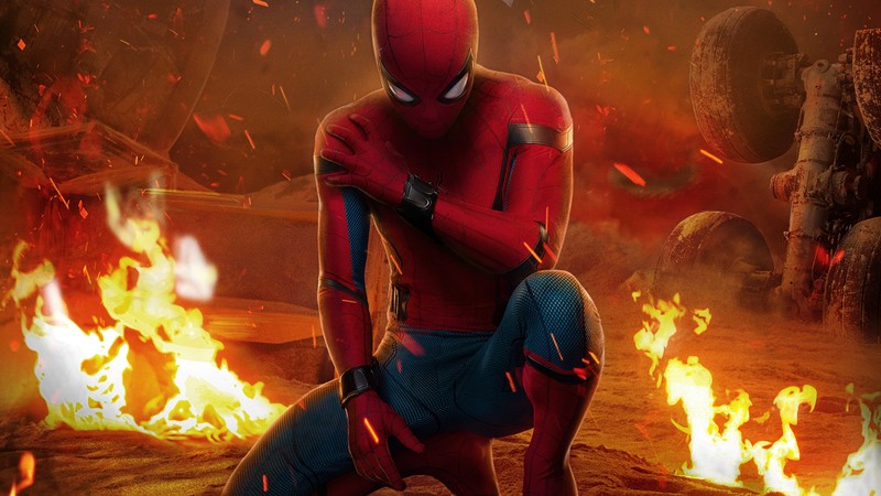 Spider-Man: Homecoming, 4K, poster