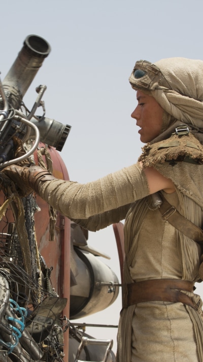 Movie Star Wars Episode VII: The Force Awakens, Daisy Ridley, Star Wars, Rey (Star Wars), 1440x2560